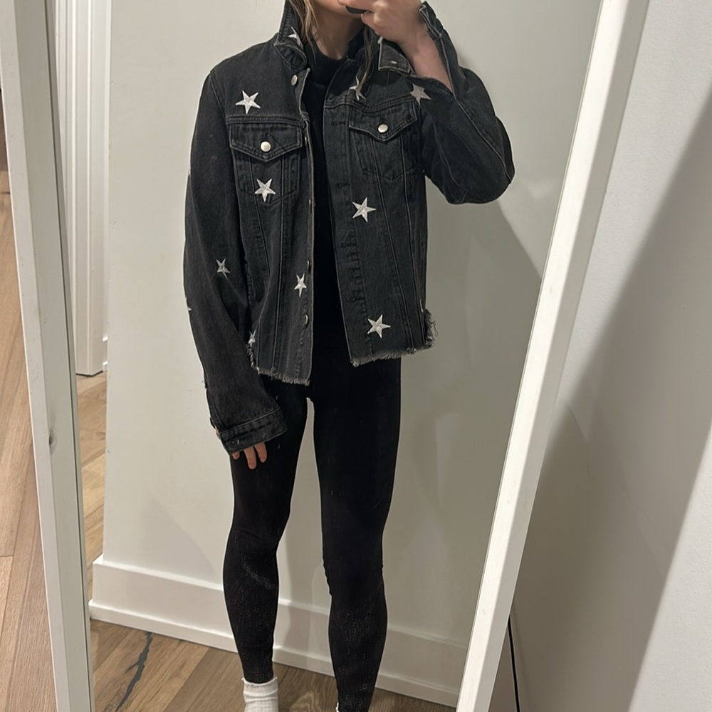 HONEY PUNCH STAR DENIM JACKET - Picture 5 of 5